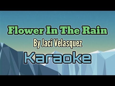 Flower In The Rain By Jaci Velasquez (karaoke version)