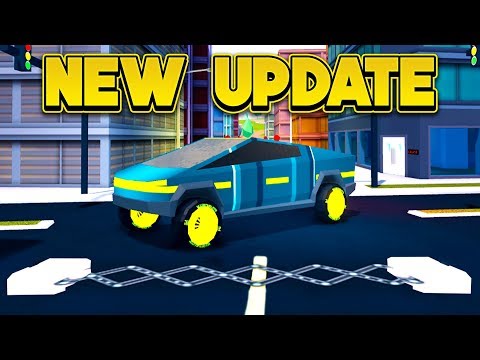 NEW CYBERTRUCK & SPIKE TRAPS UPDATE! (ROBLOX Jailbreak)