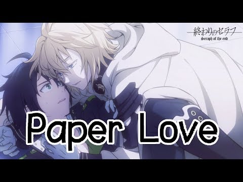 Nightcore - Paper Love [male]
