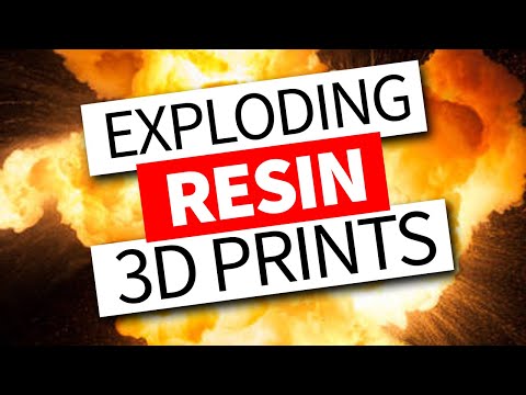 Preventing Resin 3D Prints from Exploding