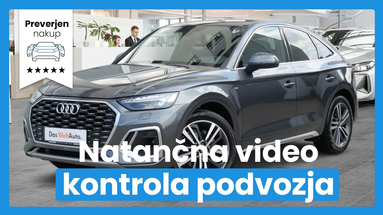 Audi Q5 Sportback 40 TDI quattro S tronic S line - ZRAČNO VZM. - SLO