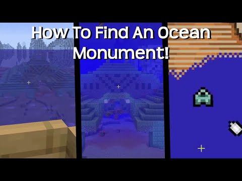 How To Find An Ocean Monument In Minecraft?!