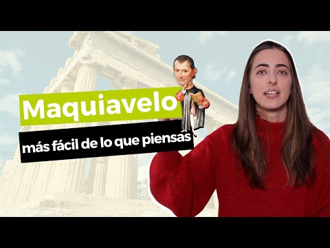 Philosophy for 2nd year of Baccalaureate: MACHIAVELLI (easier than you think) - TitiCLB