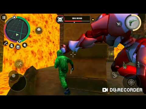 Vegas Crime Simulator pistol vs Robot Boss