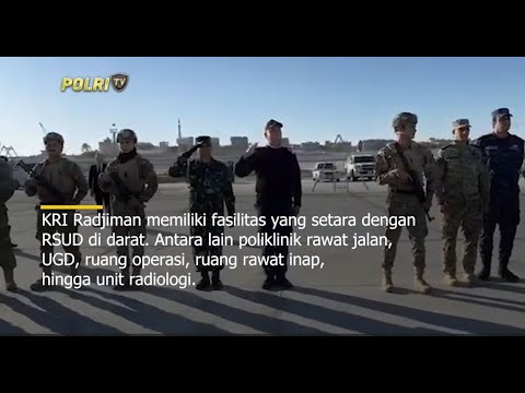 KRI DR RADJIMAN WEDYONINGRAT 992 TELAH MENYELESAIKAN MISI KEMANUSIAAN