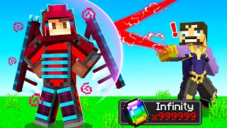 FORGING *NEW* INFINITY ARMOR in INSANE CRAFT!