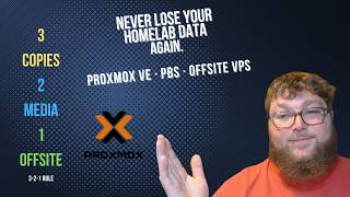How I Back Up My Entire Proxmox Homelab (3-2-1 Strategy)