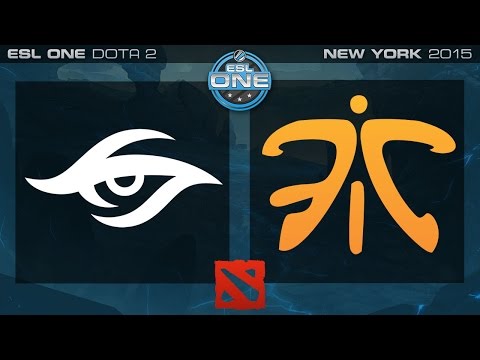 Dota 2 - Team Secret vs. Fnatic - ESL One New York 2015 - Quarterfinal Game 2