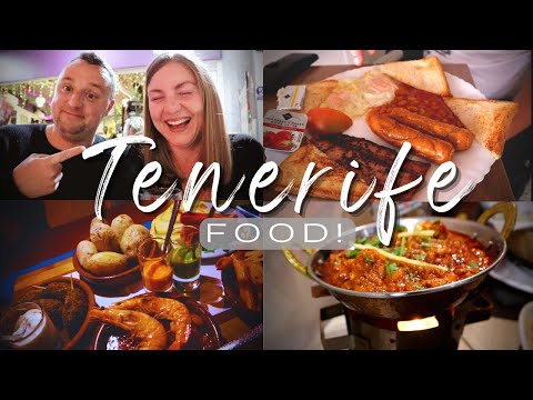 €2.85 Breakfast & BEST Tapas/Curry in Las Americas Tenerife!