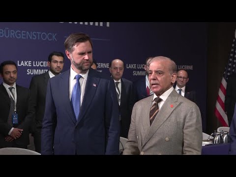 Video Thumbnail: Pakistani PM hails 'a great day', at start of US-Iran talks in Switzerland | AFP