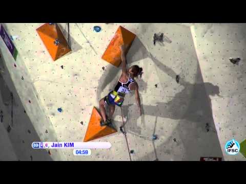 IFSC wc Imst 2013 - Lead - Finals - Jain KIM
