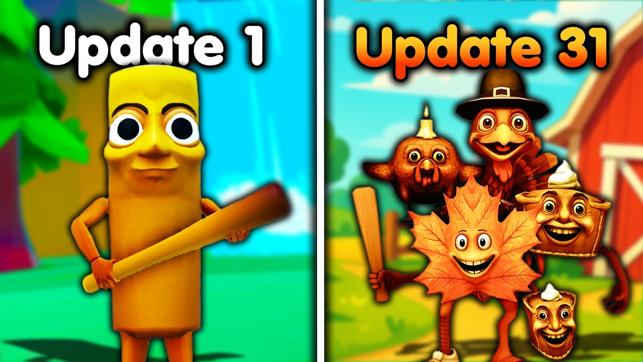 Playing Every UPDATE Ever In Brainrot Evolution! (Roblox)