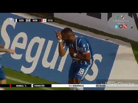 Golazo del Morro Garcia Godoy Cruz 2-0 Newell's