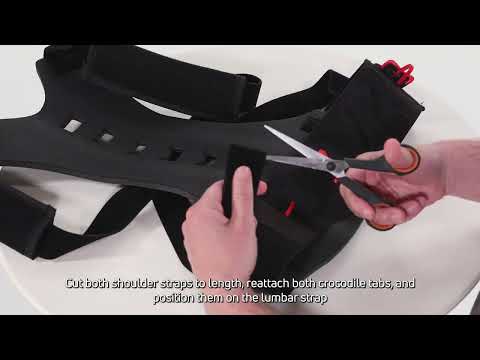 DonJoy Spinostrap Back Brace Fitting Guide
