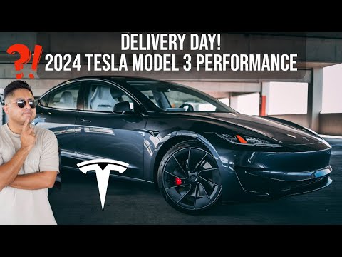 Taking Delivery of My  2024 Tesla Model 3 Performance