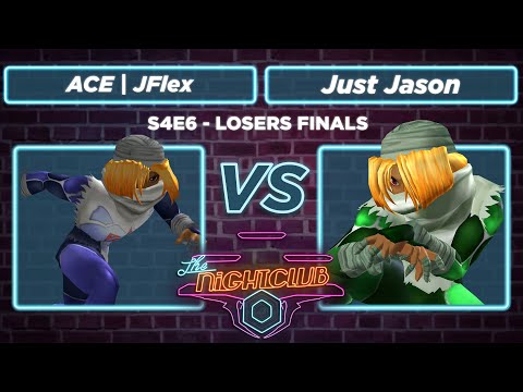 The Nightclub S4E6: ACE | JFlex vs Just Jason - Losers Finals SSBM