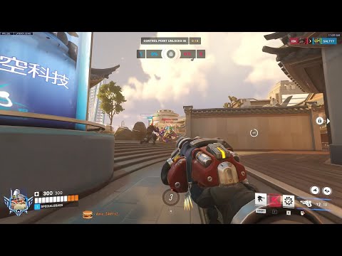 DAFRAN SHOWING HIS NASTY SKILL AS TORBJORN OVERWATCH 2 GAMEPLAY SEASON 19