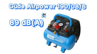 Güde Airpower 190/08/6 bezolejový kompresor - 50089