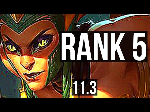 CASSIOPEIA vs TRISTANA (MID) | Rank 1 Cassio, Rank 5, Dominating | EUW Challenger | v11.3