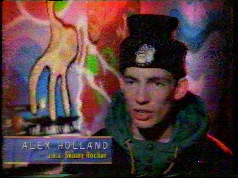 Reportage UK TV 1993: Wiggers (Skinnyman, Dave Ruf, UKHH)