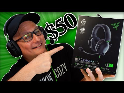 BEST $50 GAMING HEADSET!! Razer Blackshark V2X (Last Impressions)