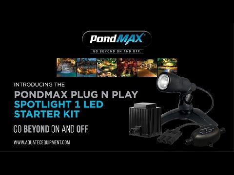 PondMAX 1LED Spotlight Starter Kit [HD]