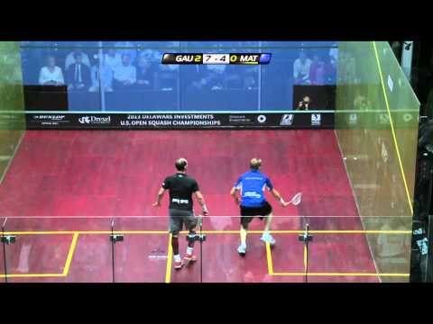 Squash : 2013 Delaware Investments U.S. Open PSA Final roundup Gaultier v Matthew