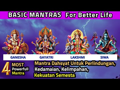 4 Mantra Wajib di Pagi Hari🕉️ Mantra Dahsyat Perlindungan, Kedamaian, Kelimpahan & Kekuatan Semesta