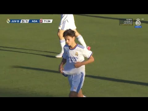 Daniel Mesonero - Real Madrid Juvenil B (U18) vs Unión Adarve (23/10/2021)
