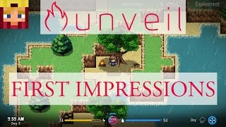 Unveil - The Ultimate Survival Simulator : &quot;Roots&quot; (First Impressions Gameplay)