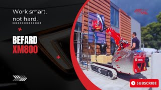 Żuraw gąsienicowy Befard XM800 mini crane na sprzedaż - Obrazek 4 | Machineryline PL Nowy żuraw gąsienicowy Befard XM800 mini crane | Obrazek 4 - Machineryline