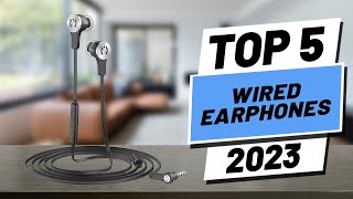 Top 5 BEST Wired Earphones of (2023)