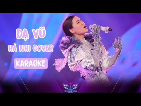 [Karaoke] Dạ Vũ - Miêu Quý Tộc (Hà Nhi Cover) | The Masked Singer Vietnam