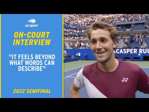 Casper Ruud On-Court Interview | 2022 US Open Semifinal