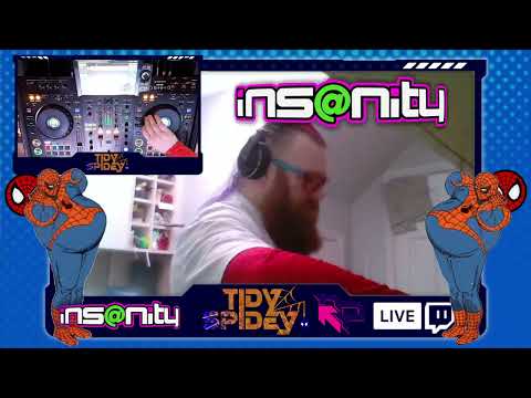 TidySpidey - Insanity DJs Hard House stream 21.3.23