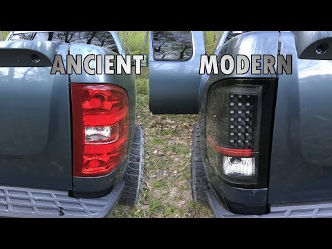 2007-13 Chevy & GMC Truck LED Tail Light Conversion