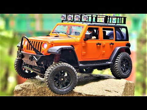 1/12 Scale MN128 Jeep Rubicon Unboxing & Review