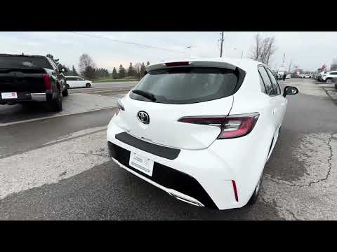 2021 Toyota Corolla Hatchback CVT in White for sale at Stouffville Toyota in Whitchurch-Stouffville, ON
