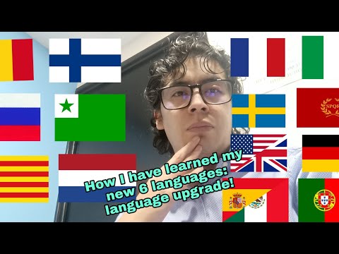 Cómo he estudiado mis nuevos 6 idiomas: How I have studied my new 6 languages: languages upgrade!