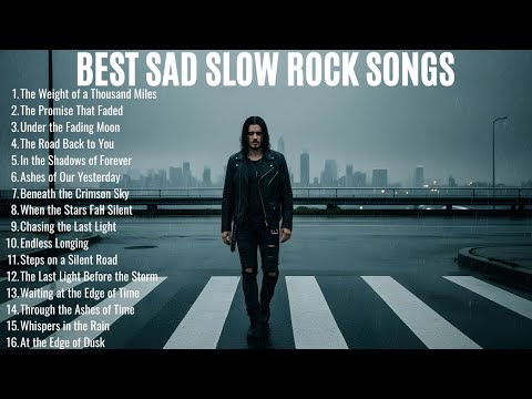 DROWNING IN TEARS | BEST EMOTIONAL SLOW ROCK SONGS | NEW SLOW ROCK SONG 2025 – BRYAN ADAMS