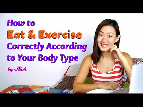 How to Eat & Exercise Correctly According to Your Body Type (Ecto, Meso, Endo) Video