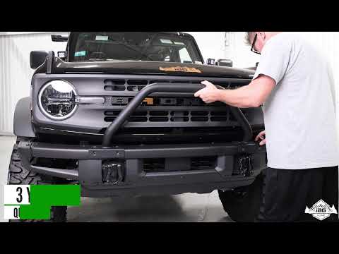 IAG I-Line Modular Bumper OEM Style Bull Bar for 2021+ Ford Bronco
