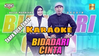 Download lagu Bidadari Cinta - Nazia Marwiana Feat. Brodin | Karaoke Tanpa Vokal Cowok [  HD] mp3