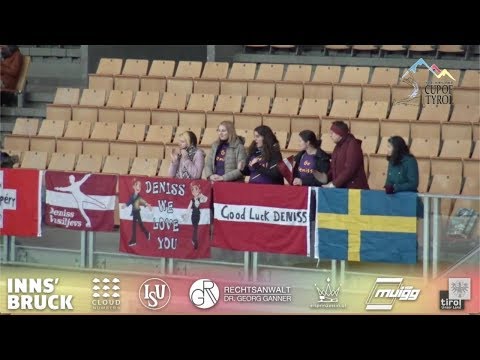 🥇 [156.85] Deniss VASILJEVS (LAT) Cup of Tyrol 2019 Senior Men FS 2019.03.02 Coach Stéphane Lambiel