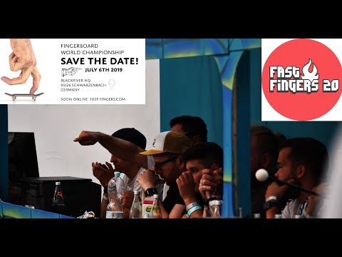 Fast Fingers 20 / Sessions + the  Finals  Fingerboard champion chip