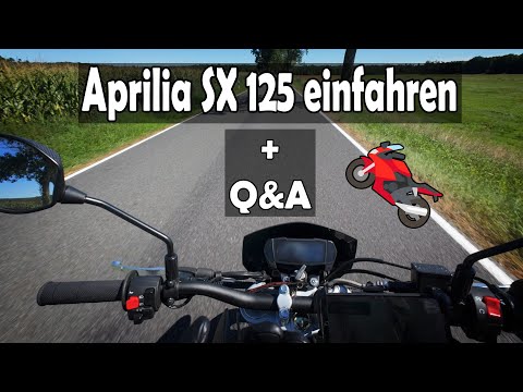 🏍️Motovlog Q&A | Aprilia SX 125 einfahren🛣️