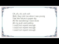 Laura Gibson - The Rushing Dark Lyrics