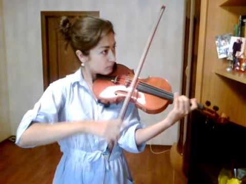 Nuri Mamedova Karimbayeva plays Hora Staccato (Gr. Dinicu)