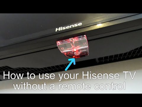 How to Use Hisense TV Without Remote Control #hisense