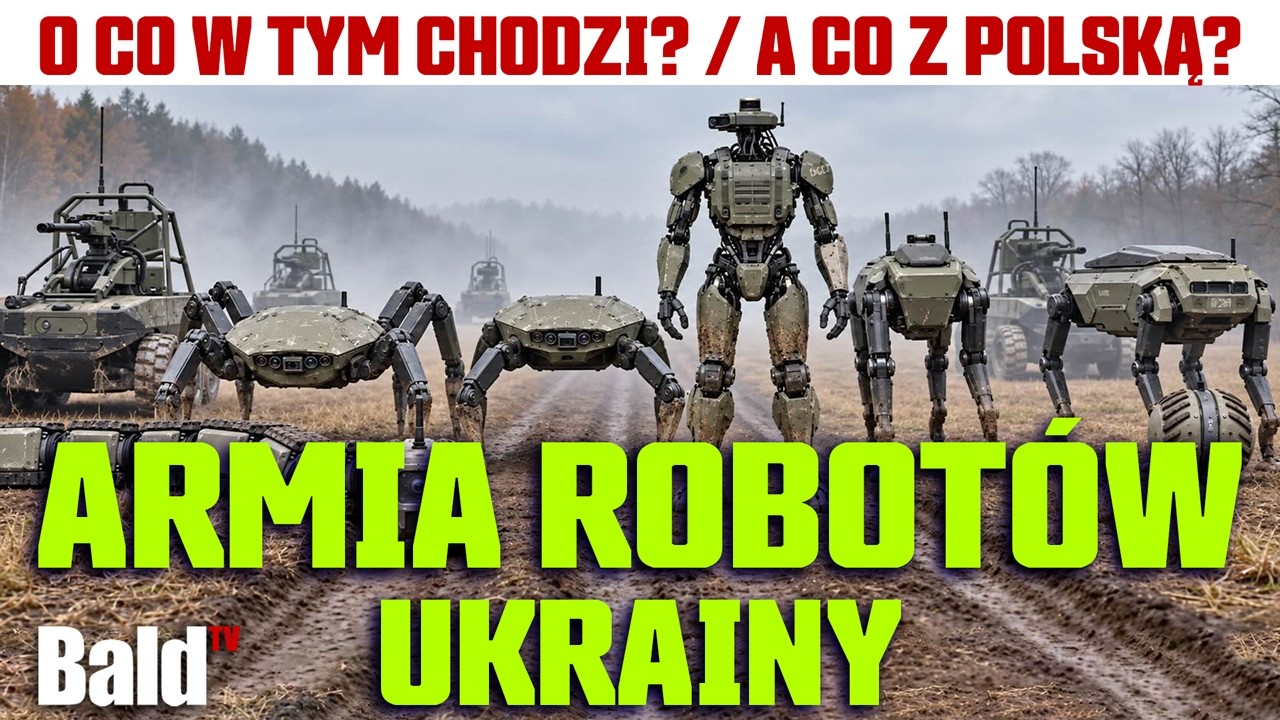 Polska kupuje czołgi. Ukraina szykuje armię robotów jak z filmu Sci-Fi!